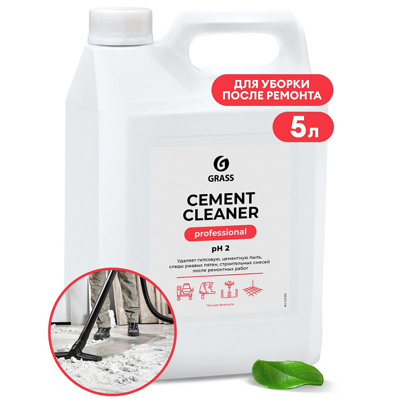 Кислотное моющее средство Grass «Cement Cleaner», 5л