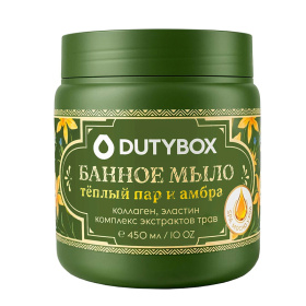 Банное мыло для тела Dutybox 450 мл. Аромат:Теплый пар и амбра Банное мыло для тела Dutybox 450 мл. Аромат:Теплый пар и амбра