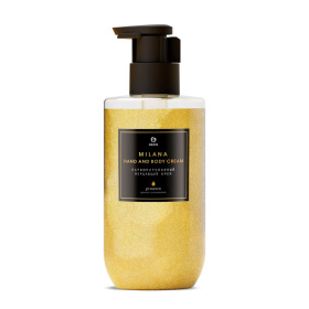 Парфюмированный мерцающий крем для рук и тела "Milana Просекко" (флакон 300мл) 