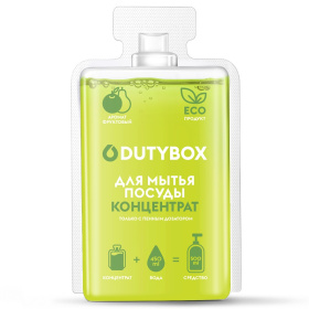 Эко-пенка для посуды Концентрат DutyBox DISHES "Фруктовый аромат", 50 мл