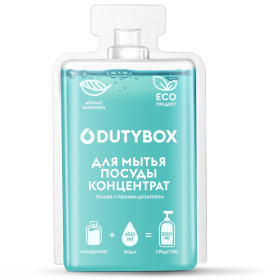 Эко-пенка для посуды концентрат DutyBox DISHES "Базилик", 50 мл