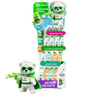 Стойка картонная БХ для сантехники Grass