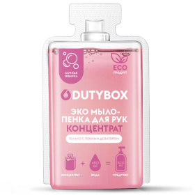 Мыло-пенка для рук Концентрат DutyBox HANDS "Bubble gum", 50 мл Мыло-пенка для рук Концентрат DutyBox HANDS "Bubble gum", 50 мл