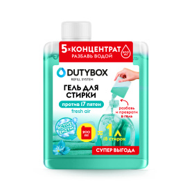 Гель для стирки Fresh Air Dutybox Концентрат, 200 мл Гель для стирки Fresh Air Dutybox Концентрат, 200 мл