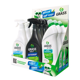 Шоу-бокс Мишка GRASS 2025 (набор для дома Azelit pro/Gloss/WC-Gel)