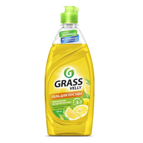 Средство для мытья посуды  Grass «Velly» лимон, 500 мл