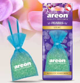 Ароматизатор подвесной мешочек с гранулами Areon PEARLS "Lilac" (Сирень) 31гр. Ароматизатор подвесной мешочек с гранулами Areon PEARLS "Lilac" (Сирень) 31гр.