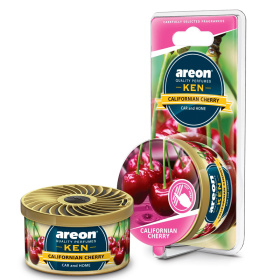 Ароматизатор банка жестяная Areon KEN "Californian Cherry" (Калифорнийская Вишня) Ароматизатор банка жестяная Areon KEN "Californian Cherry" (Калифорнийская Вишня)