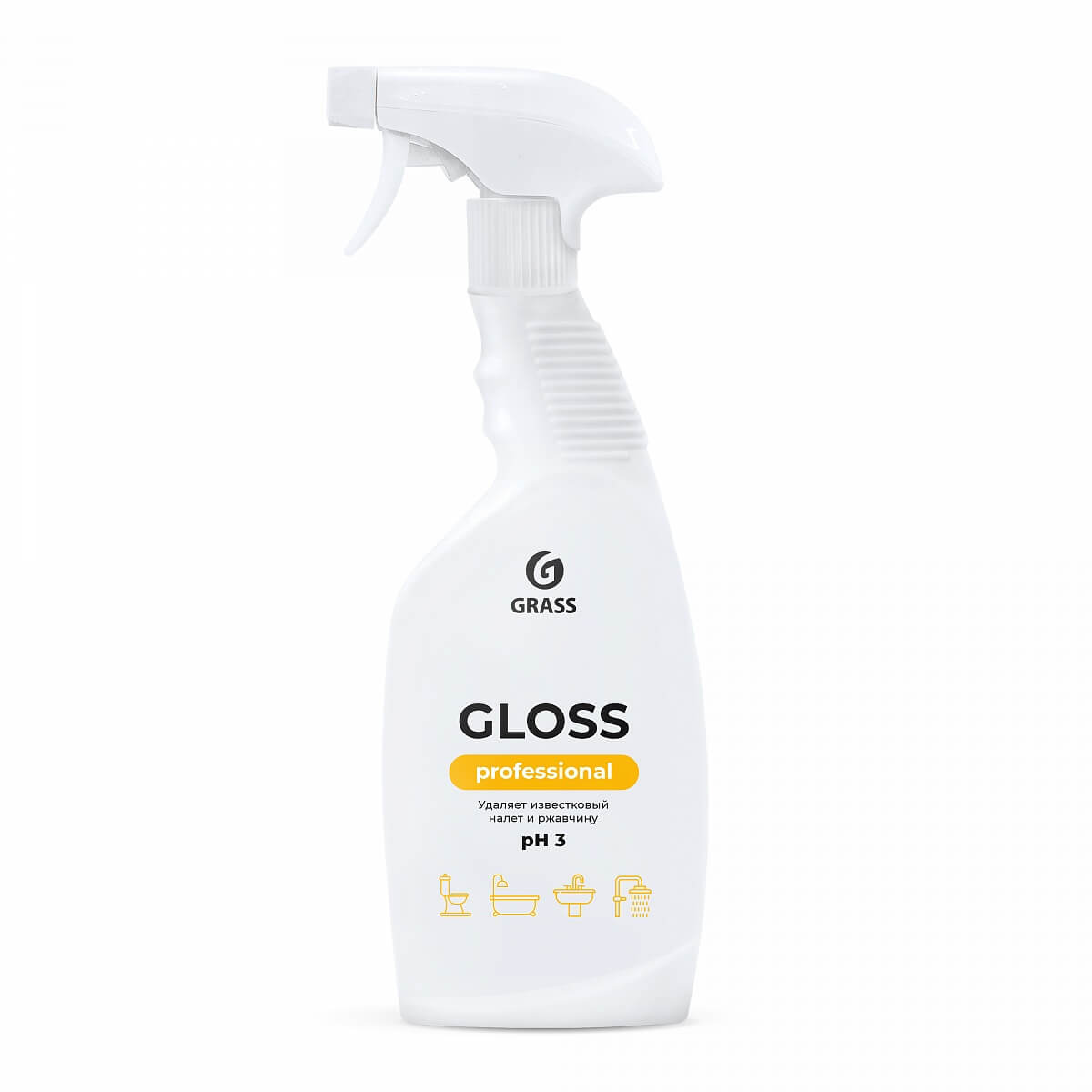 Grass Чистящее средство для сан.узлов «Gloss» Professional, 600 мл