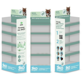 Картонная стойка Эколинейка Crispi