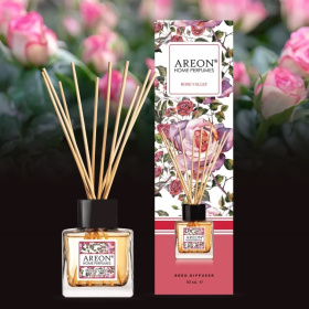 Ароматизатор для дома Areon STICKS GARDEN Rose Valley (Долина роз) 50мл.