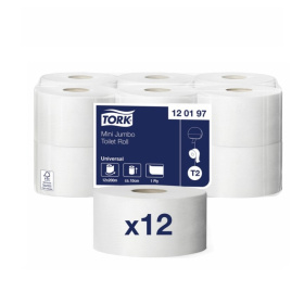 Tork туалетная бумага Мини в больших рулонах Tork туалетная бумага Мини в больших рулонах