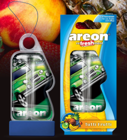 Ароматизатор подвесной гелевый Areon LIQUID "Tutti Frutti" (Тутти Фрутти) 8,5 мл Ароматизатор подвесной гелевый Areon LIQUID "Tutti Frutti" (Тутти Фрутти) 8,5 мл