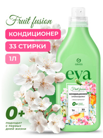 Кондиционер для белья "EVA" Fruit fusion концентрированный (флакон 1 л) Кондиционер для белья "EVA" Fruit fusion концентрированный (флакон 1 л)