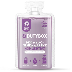 Мыло-пенка для рук Концентрат DutyBox HANDS «Камелия и масло арганы», 50 мл