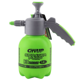 Распылитель помповый Сити Ап, емкостью 1,0 л (зеленый)