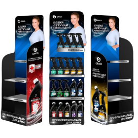 Стойка Клининг линейка Professional Black