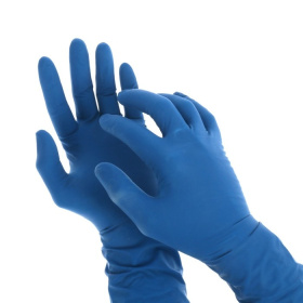 Перчатки латексные размер XL прочные 52гр (50шт/уп)