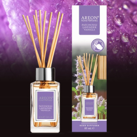 Ароматизатор для дома Areon STICKS  85мл. Patch-Lavender-Vanilla (Пачули-лаванда-ваниль)