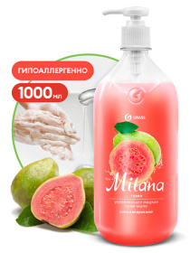 Жидкое крем-мыло Grass Milana «Гуава», 1 л Жидкое крем-мыло Grass Milana «Гуава», 1 л