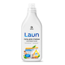 Гель для стирки всех видов тканей Laun, 1 л