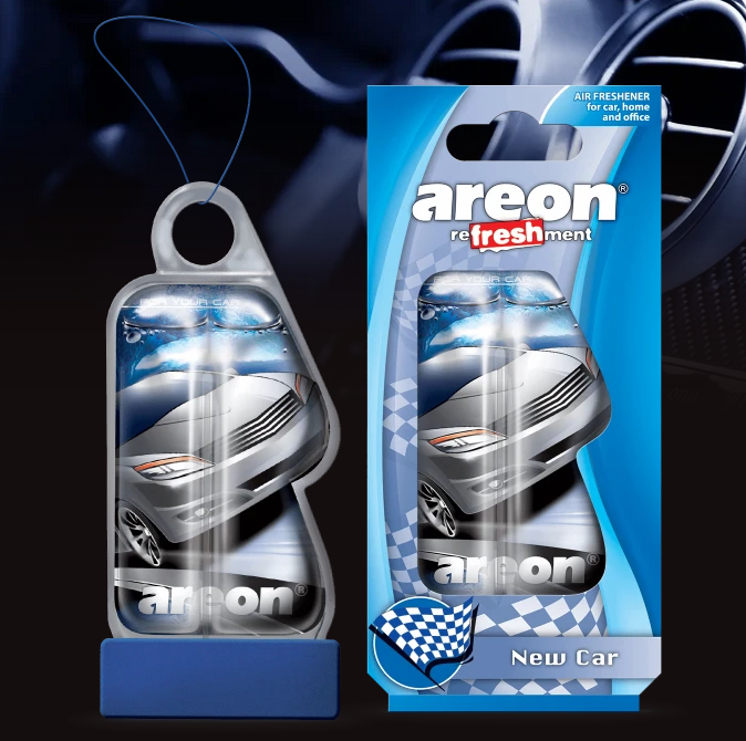 Ароматизатор подвесной гелевый Areon LIQUID New Car (Новая машина) 8,5 мл Ароматизатор подвесной гелевый Areon LIQUID New Car (Новая машина) 8,5 мл