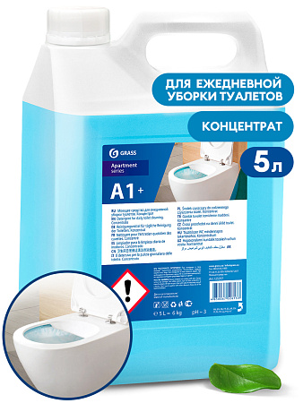 А1+ Моющее средство для ежедневной уборки туалетов.Концентрат, 5 кг