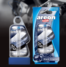 Ароматизатор подвесной гелевый Areon LIQUID "Black Crystal" (Черный Кристалл) 8,5 мл Ароматизатор подвесной гелевый Areon LIQUID "Black Crystal" (Черный Кристалл) 8,5 мл