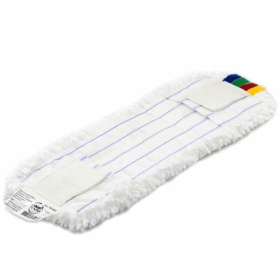 картинка моп плоский петлевой, 40х13 см, микрофибра, ухо+карман, белый (без упаковки) Моп плоский петлевой, 40х13 см, микрофибра, ухо+карман, белый (без упаковки)