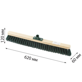 Щетка для уборки техническая, ширина 60 см, мягкая щетина 8 см, дерево, еврорезьба, ЛАЙМА EXPERT Щетка для уборки техническая, ширина 60 см, мягкая щетина 8 см, дерево, еврорезьба, ЛАЙМА EXPERT
