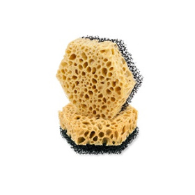 Губка для посуды шестигранник DutyBox, 92х80х29
