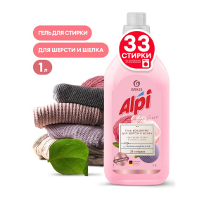Гель-концентрат для шерсти и шелка "ALPI", 1 л Гель-концентрат для шерсти и шелка "ALPI", 1 л