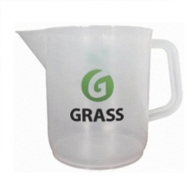 Кружка мерная с логотипом GRASS, 1л