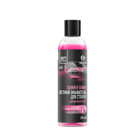Моющее средство для стекол "Summer Shine" Bubble Gum (концентрат), 250 мл Моющее средство для стекол "Summer Shine" Bubble Gum (концентрат), 250 мл