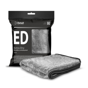 Микрофибровое полотенце для сушки кузова Detail ED "Extra Dry" 50*60 см в упаковке