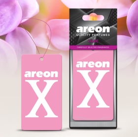 Ароматизатор воздуха картонный Areon X VERSION Limited розовый Lilac (Сирень)