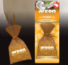 Ароматизатор подвесной мешочек с гранулами Areon PEARLS "Coconut" (Кокос) 31гр.