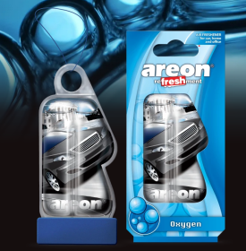 Ароматизатор подвесной гелевый Areon LIQUID "Oxygen" (Кислород) 8,5 мл Ароматизатор подвесной гелевый Areon LIQUID "Oxygen" (Кислород) 8,5 мл