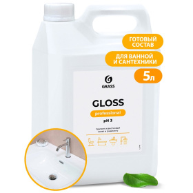 Чистящее средство для сан.узлов "Gloss Professional", 5 л Чистящее средство для сан.узлов "Gloss Professional", 5 л