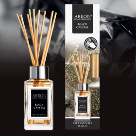 Ароматизатор для дома Areon STICKS Black Crystal (Черный кристалл) 85мл