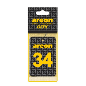 Ароматизатор подвесной сухой Areon "CITY" Регион 34 Summer Dream (Летняя Мечта)