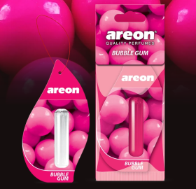 Ароматизатор подвесной с гелевой капсулой Areon LIQUID "Bubble Gum" (Бабл Гам) 5мл. Ароматизатор подвесной с гелевой капсулой Areon LIQUID "Bubble Gum" (Бабл Гам) 5мл.