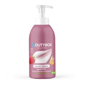 DutyBox HANDS Эко-пенка для рук "Малина", 500 мл  DutyBox HANDS Эко-пенка для рук "Малина", 500 мл
