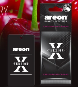 Ароматизатор воздуха картонный черный Areon X VERSION Californian Cherry (Калифорнийская Вишня) Ароматизатор воздуха картонный черный Areon X VERSION Californian Cherry (Калифорнийская Вишня)