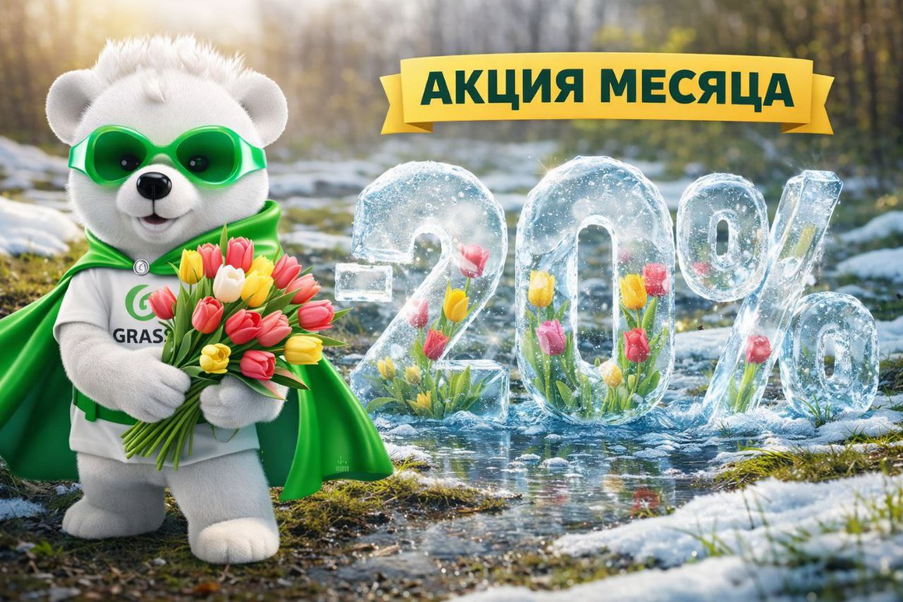 Акция Месяца -20% до конца марта