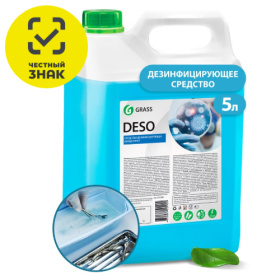 Средство дезинфицирующее Grass «Deso», 5 л Средство дезинфицирующее Grass «Deso», 5 л
