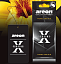 Ароматизатор воздуха картонный черный Areon черный X VERSION Vanilla Black (Ванила Блэк)