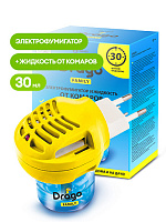 Комплект: электрофумигатор + жидкость от комаров Drago, 30 мл