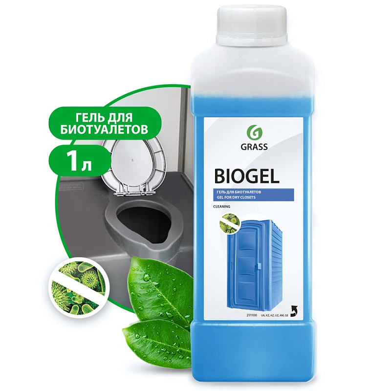 Гель для биотуалетов Grass «Biogel», 1л