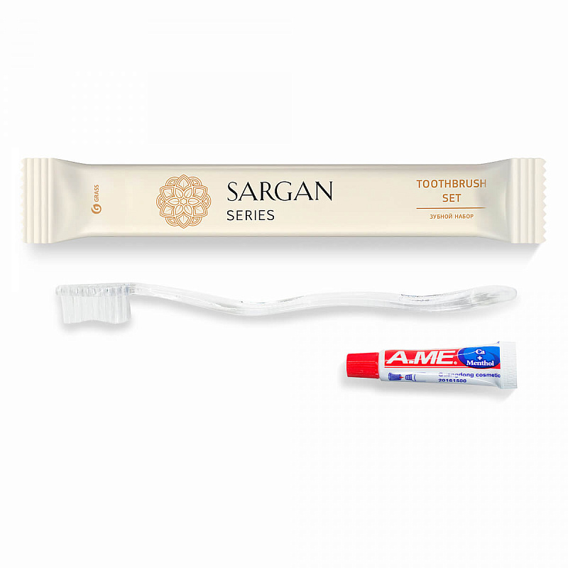 Зубной набор Grass «Sargan» флоу-пак, 200 шт/уп